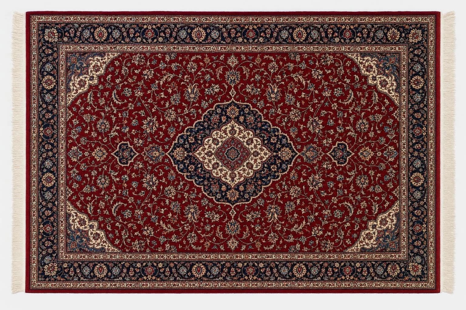 Kashan Teppich (Keschan) – Persien (Iran): typisches Muster und Farben