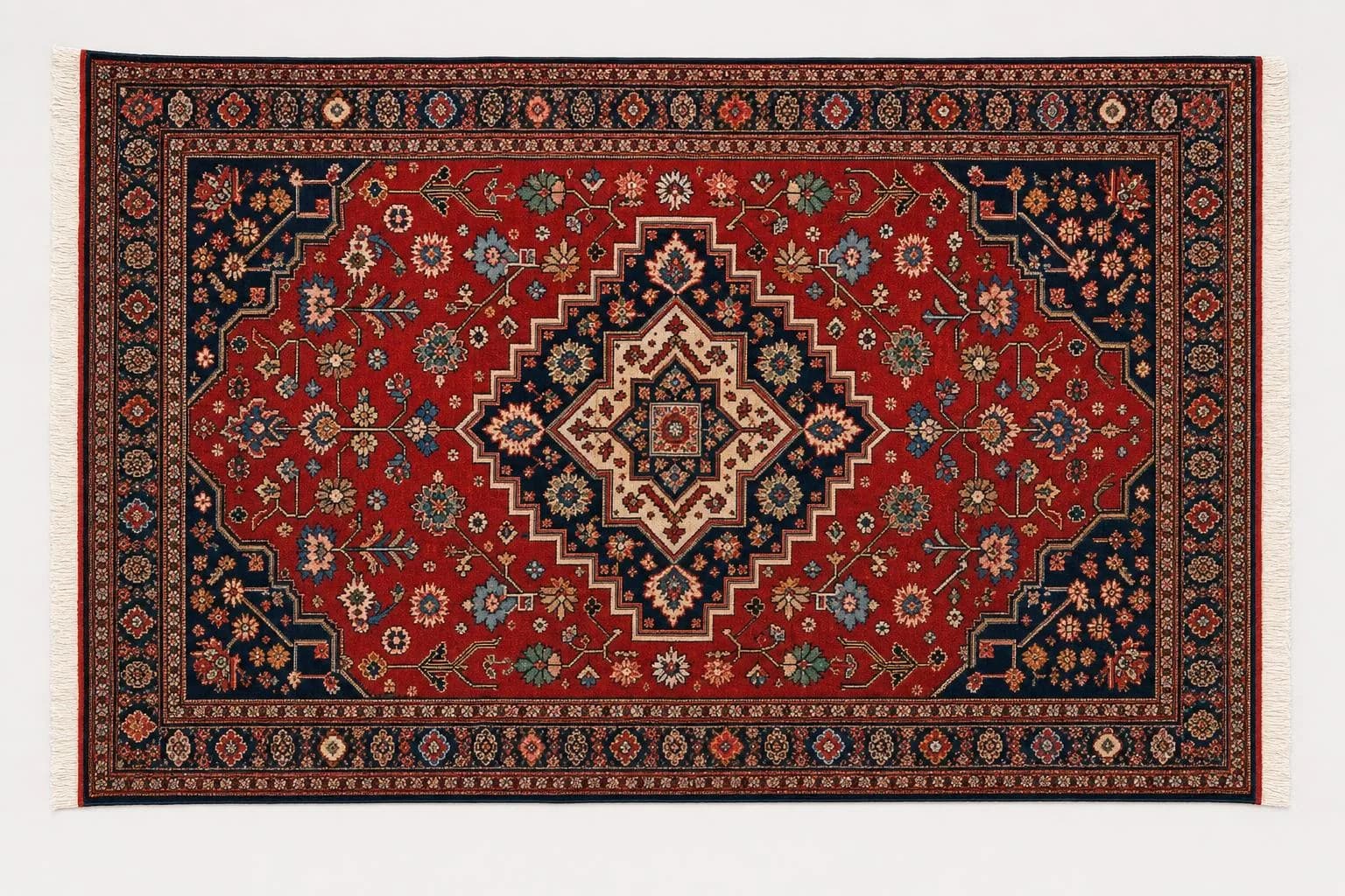 Nahavand Teppich – Persien (Iran): typisches Muster und Farben