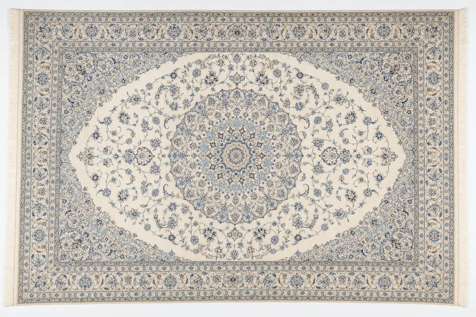Nain 9La Teppich – Persien (Iran): typisches Muster und Farben