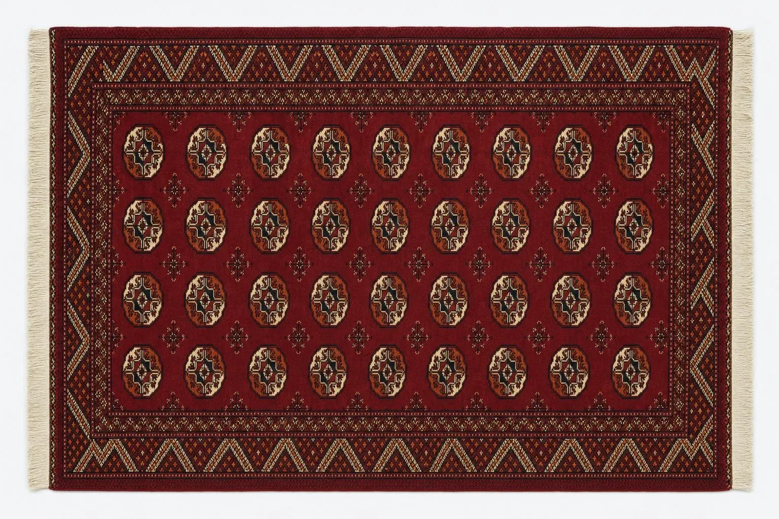 Teppiche aus Zentralasien & Turkmenistan: typische Muster, Farben und Knüpfungen