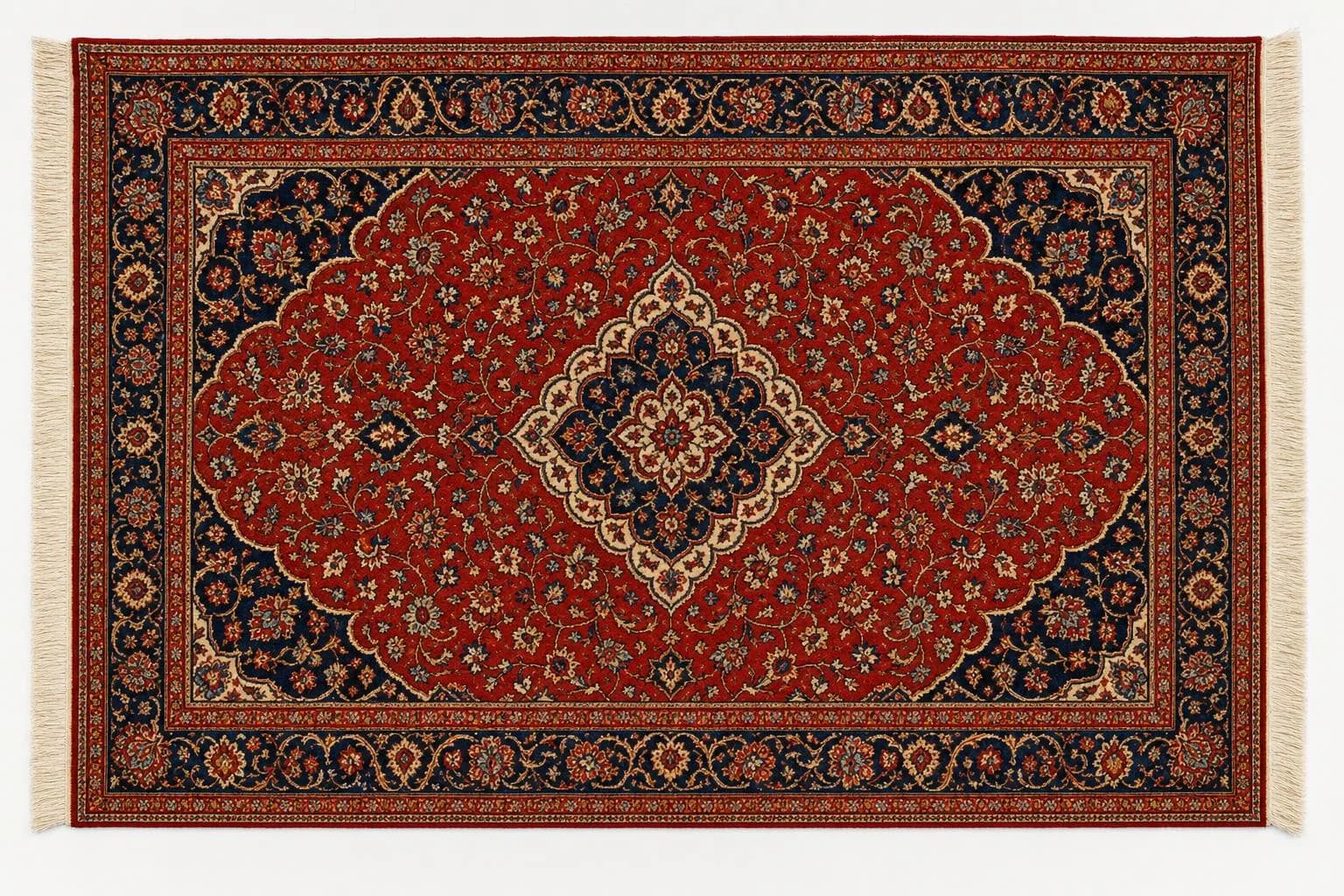 Yazd Teppich – Persien (Iran): typisches Muster und Farben