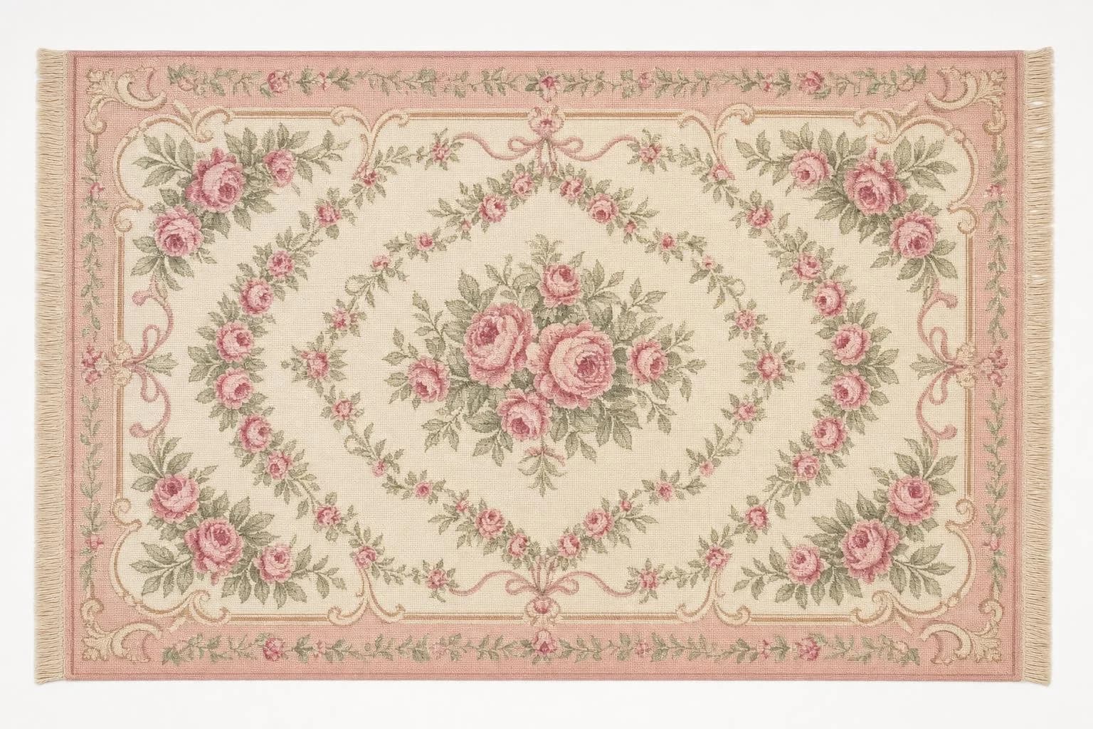 Aubusson Teppich – Europa & Sonstige: typisches Muster und Farben