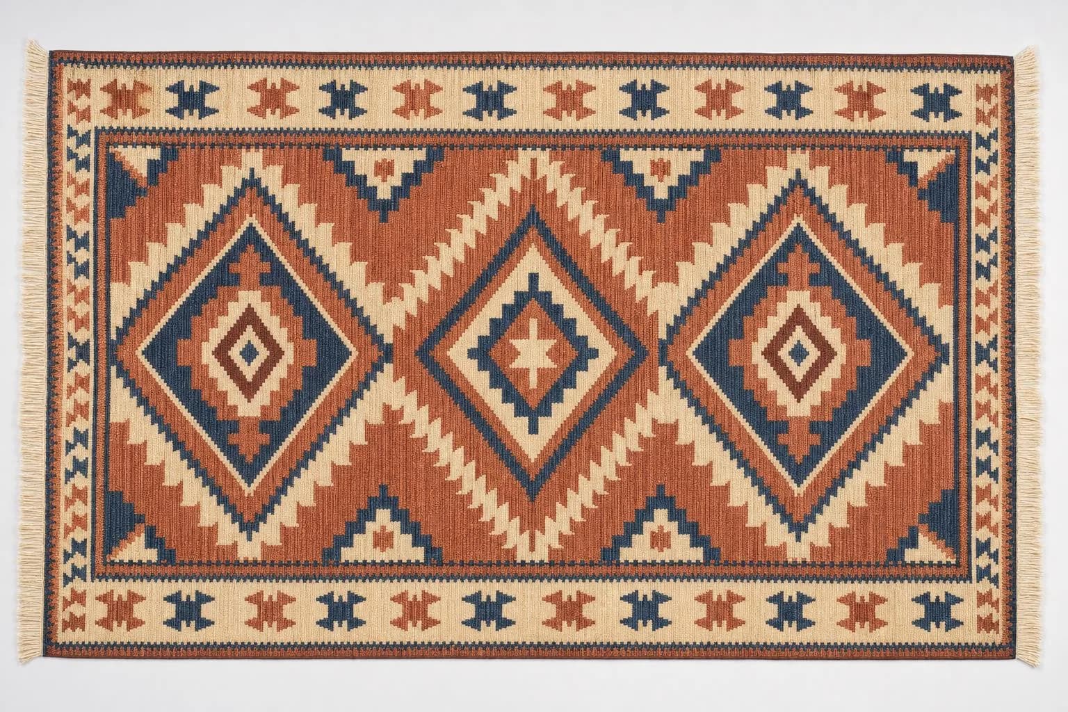 Soumak Teppich – Kelim & Flachgewebe: typisches Muster und Farben